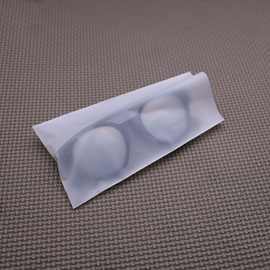 厂家订 做cpe塑料平口袋现货眼镜袋镜腿防尘袋可加logo图案文字